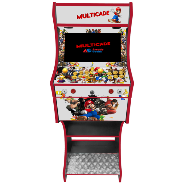 2 Player Arcade Machine - Multicade v2 Themed